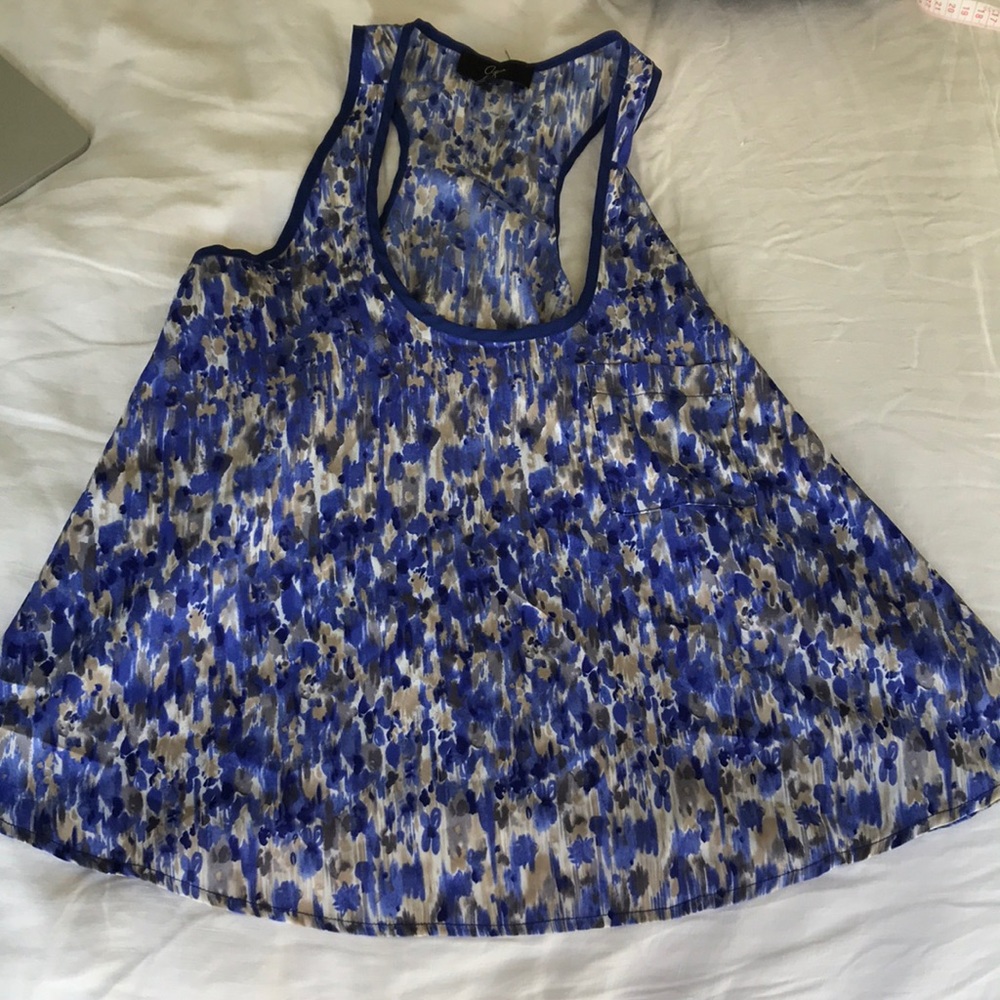 Aqua blouse